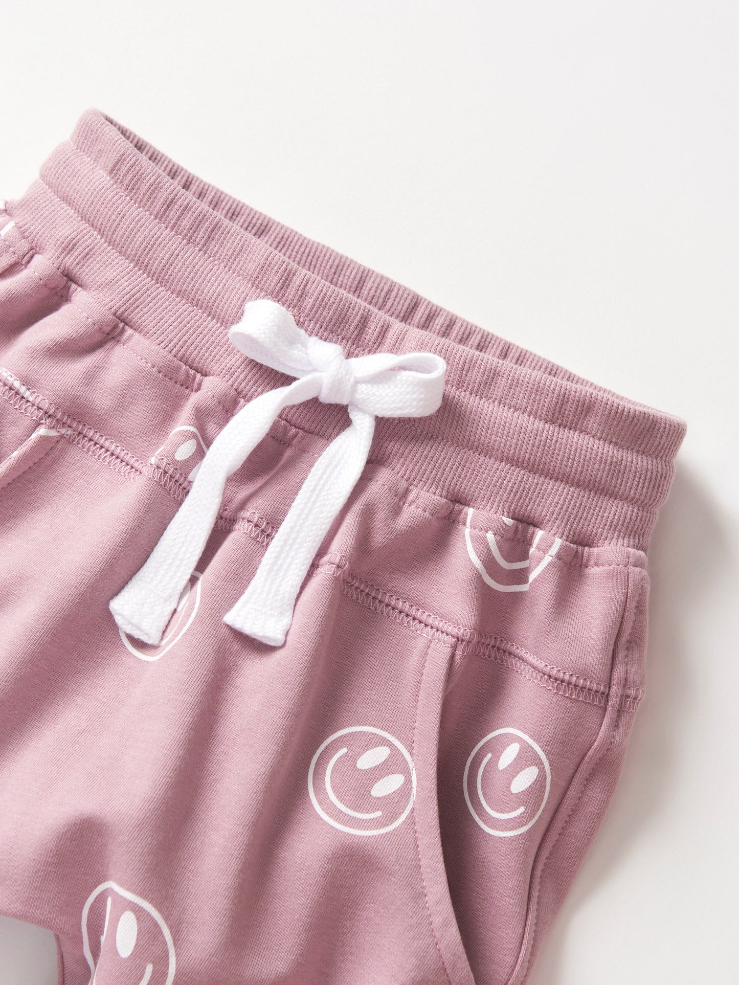 Little Bipsy Smiley Jogger || Dusty Purple