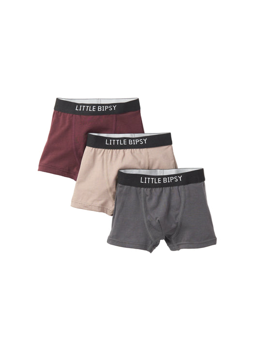 Little Bipsy Boxer Brief 3-Pack || Waffle Collection
