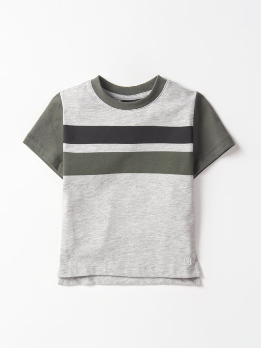 Little Bipsy Block Striped Tee