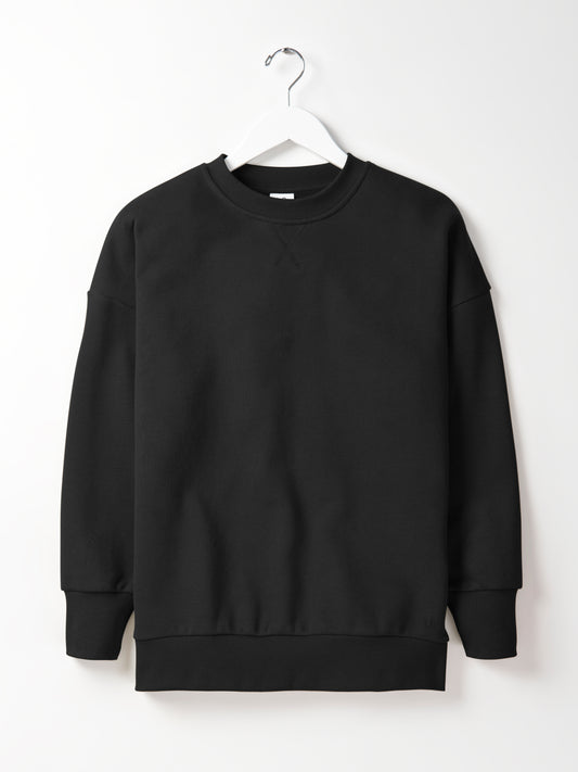 Little Bipsy Adult Elevated Crewneck || Black