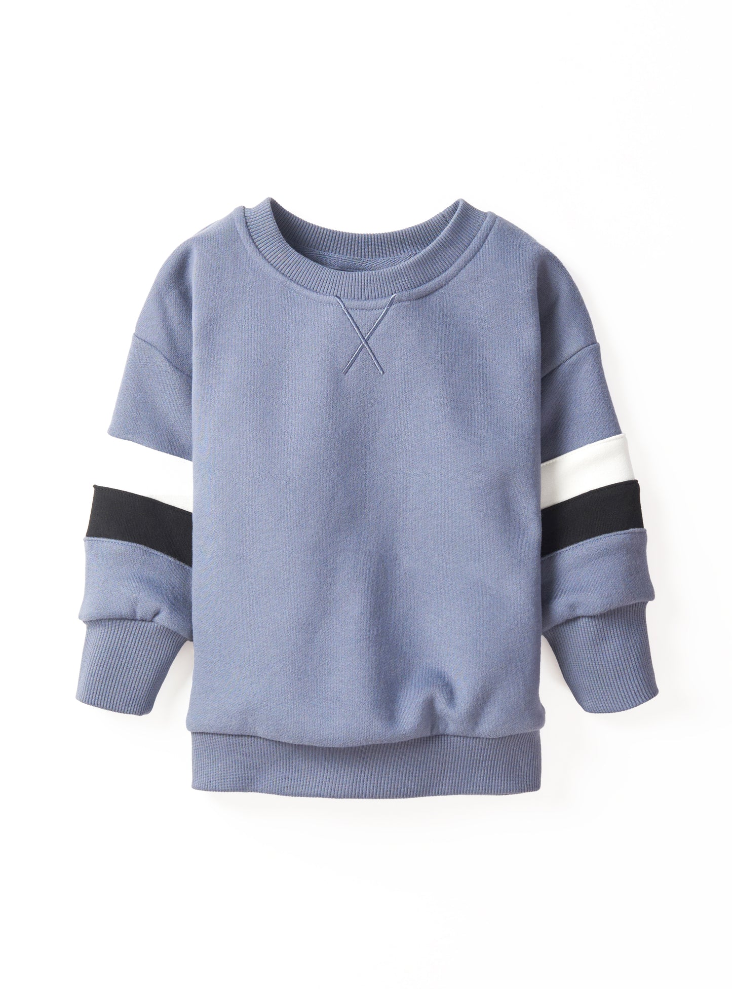 Little Bipsy Elevated Stripe Crewneck