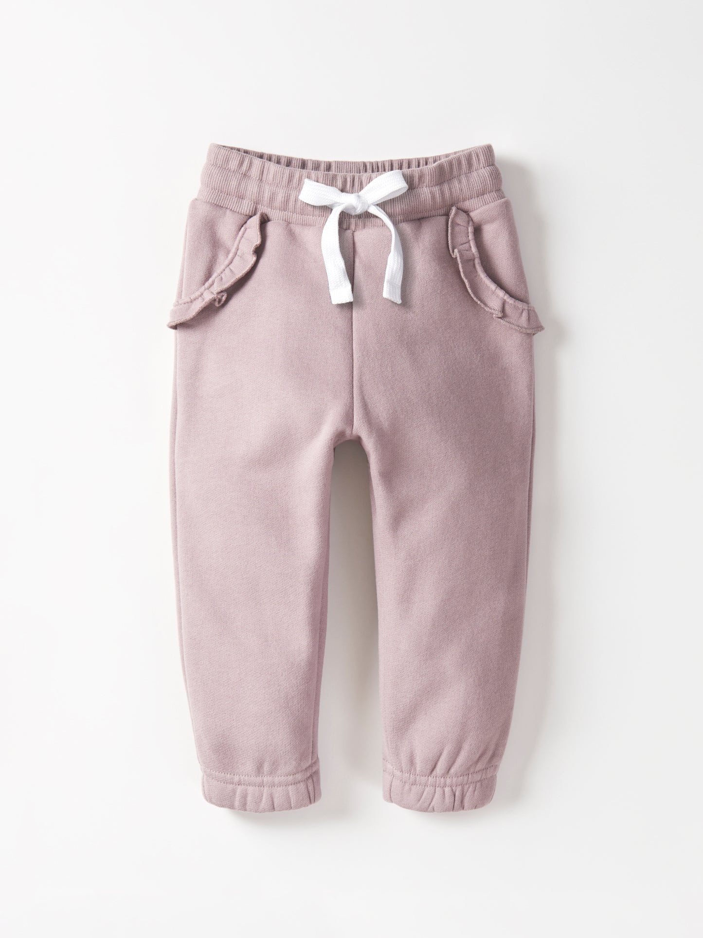 Little Bipsy Ruffle Sweatpant || Wisteria