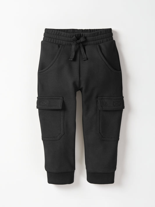 Little Bipsy Cargo Jogger || Black