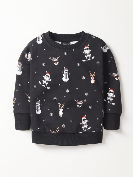 Little Bipsy Crewneck || Santa & Friends