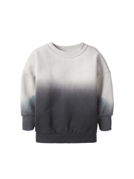 Little Bipsy Ombre Elevated Crewneck || Black