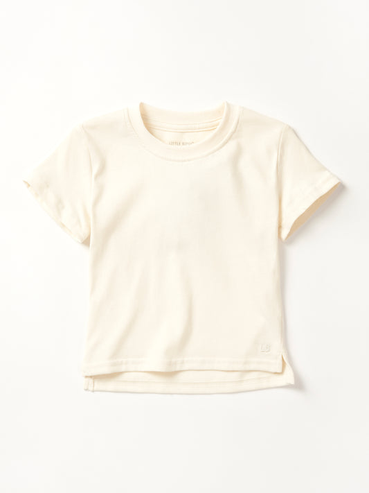 Little Bipsy Elevated Tee || Almond