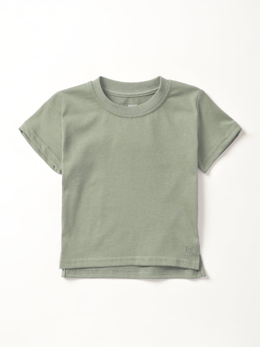 Little Bipsy Elevated Tee || Basil