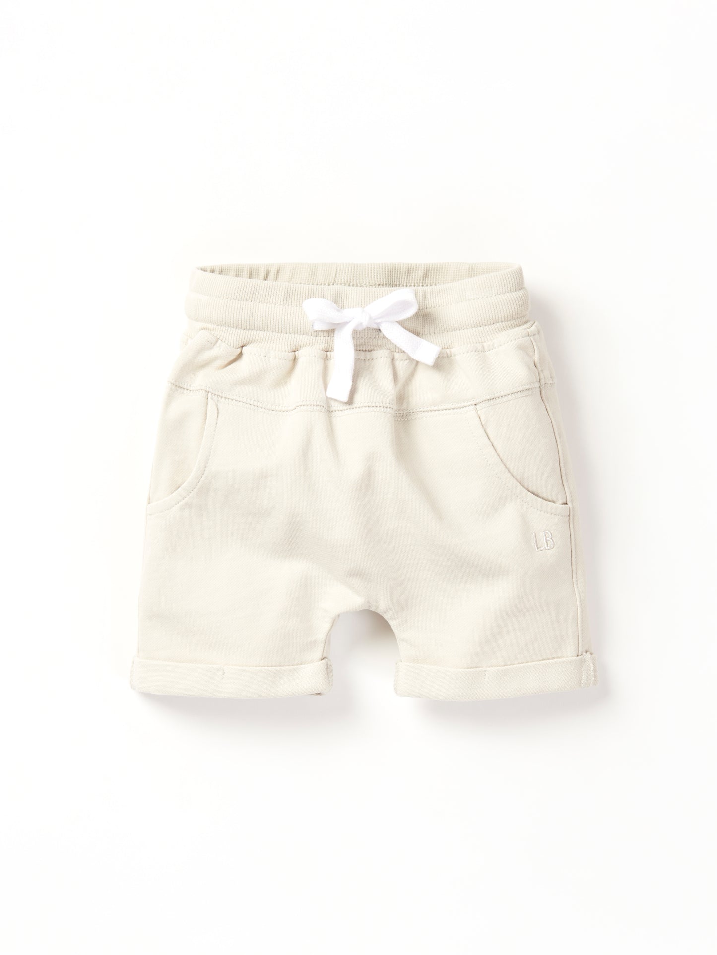 Little BIpsy Harem Shorts || Almond