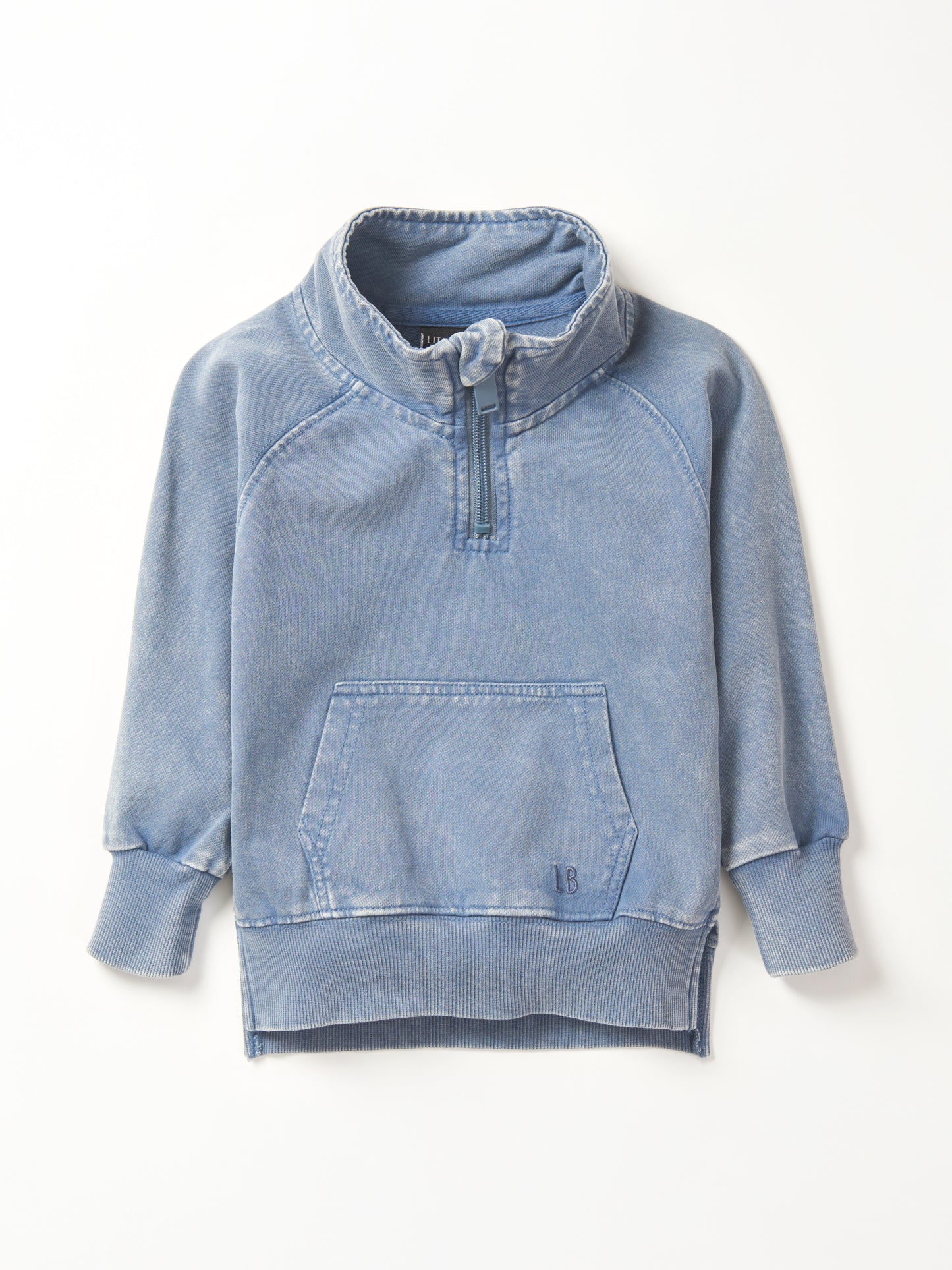 Little Bipsy Quarter Zip Pullover || Navy