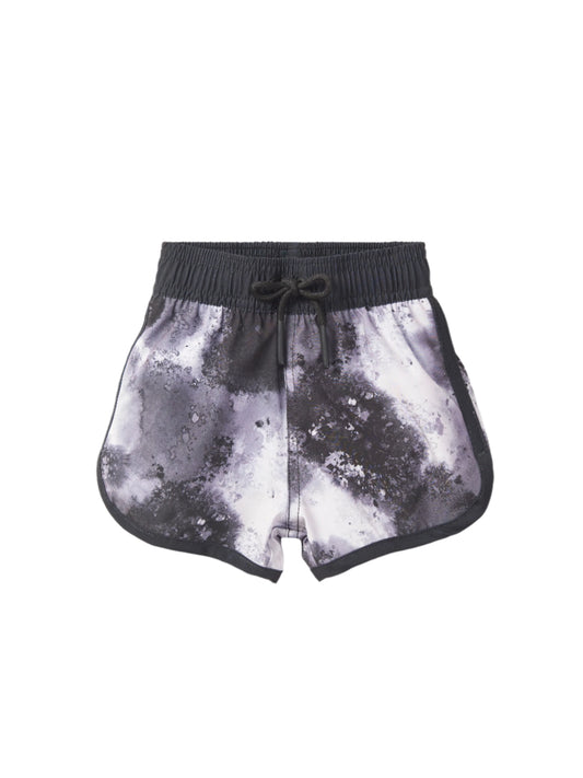 Little Bipsy Boys Swim Short || Monochrome Watercolor