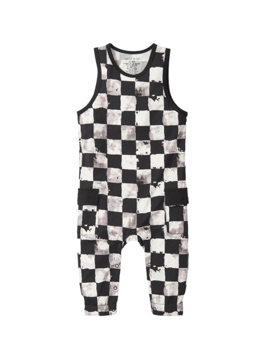 PRE-ORDER Checkered Tank Romper