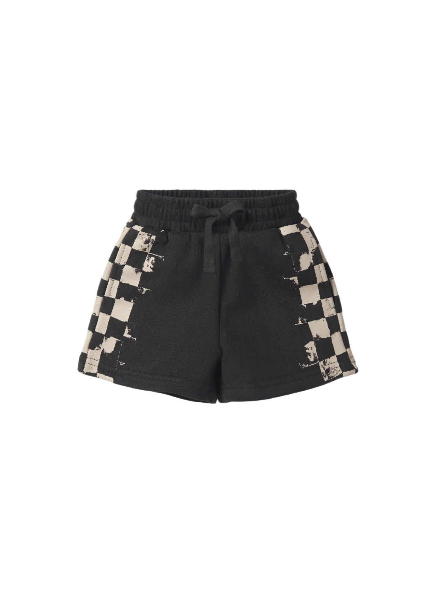 PRE-ORDER Little Bipsy Check Stripe Sweatshort