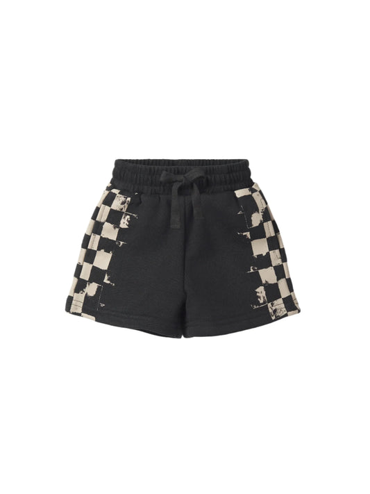 PRE-ORDER Little Bipsy Check Stripe Sweatshort