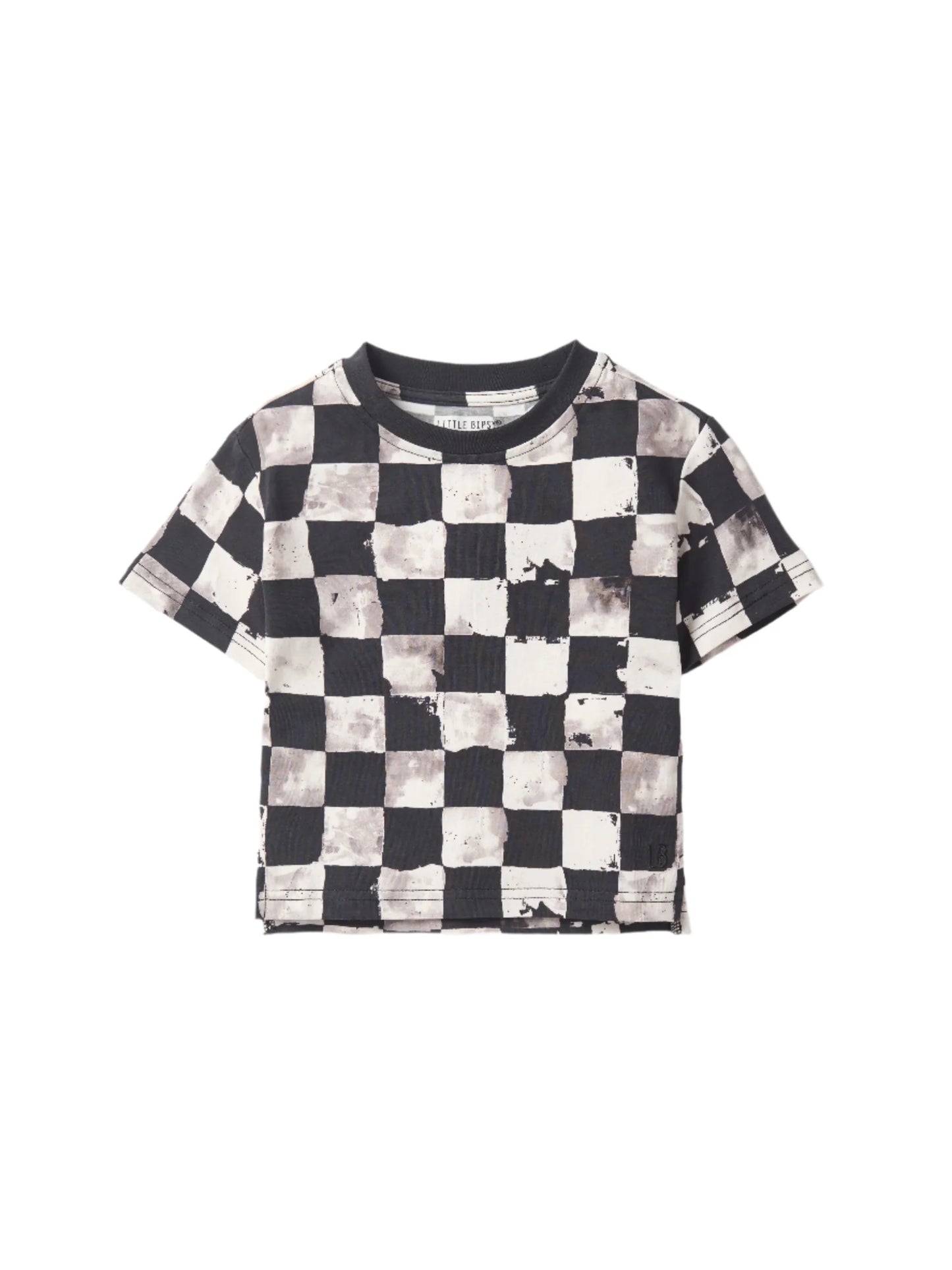 PRE-ORDER Little Bipsy Checkered Tee