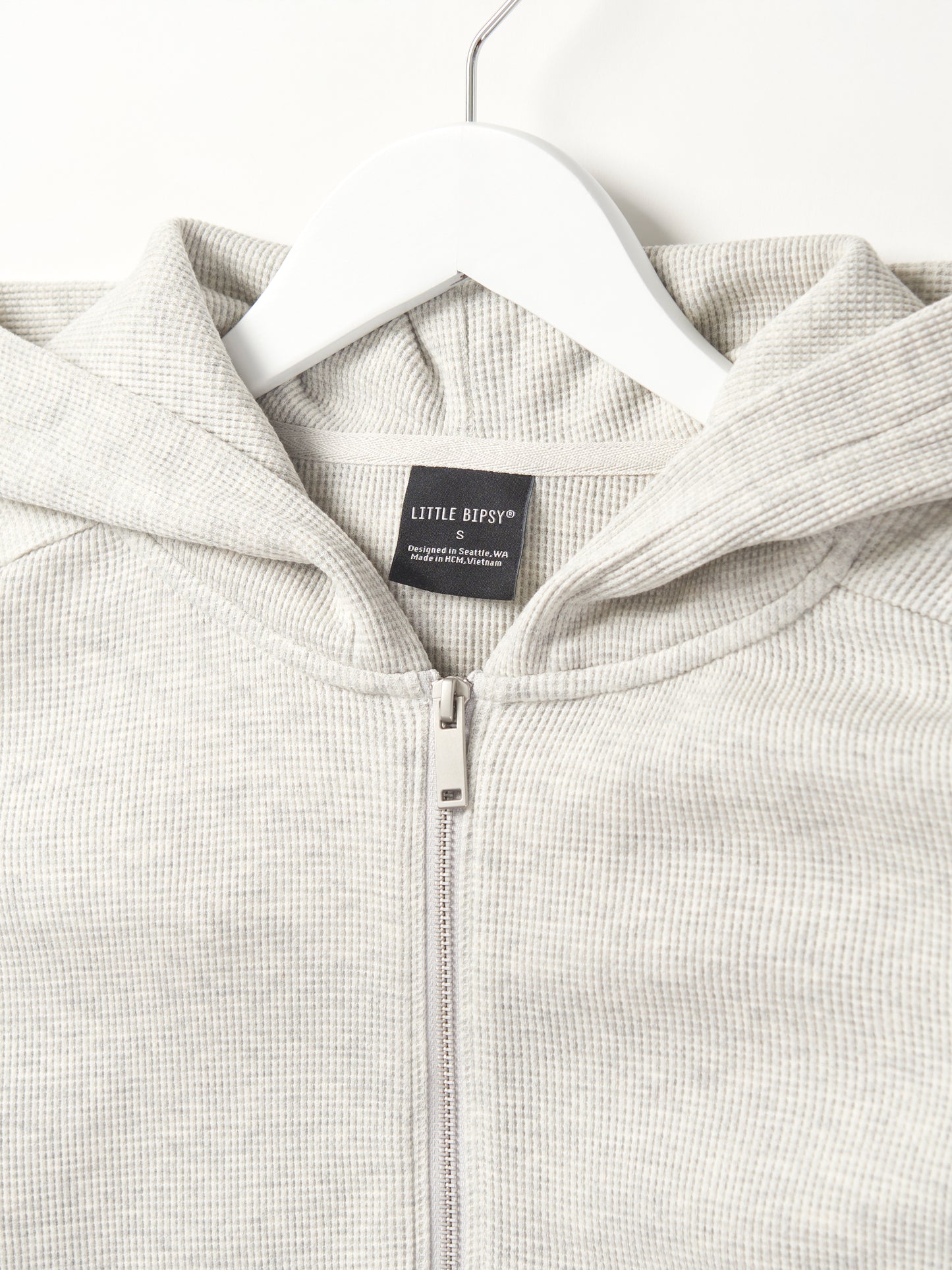 Little Bipsy Adult Waffle Hoodie