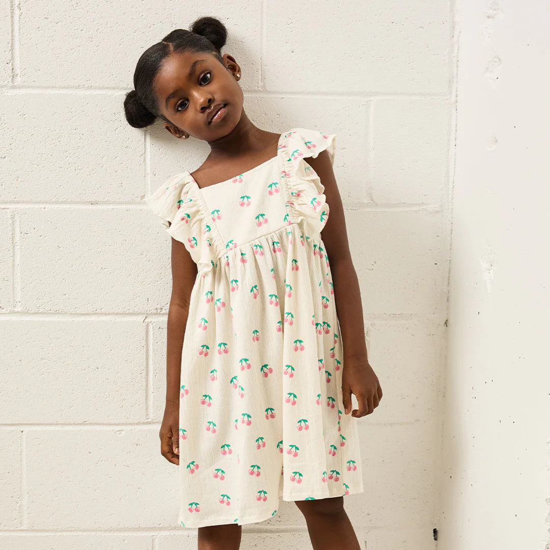 Miles the Label Jersey Dress || Cherries