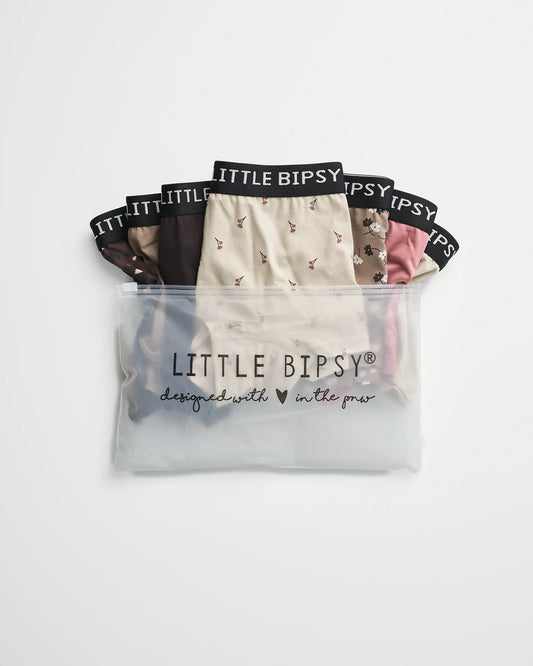 PRE-ORDER Little Bipsy Girl's Boxer Brief 7-Pack