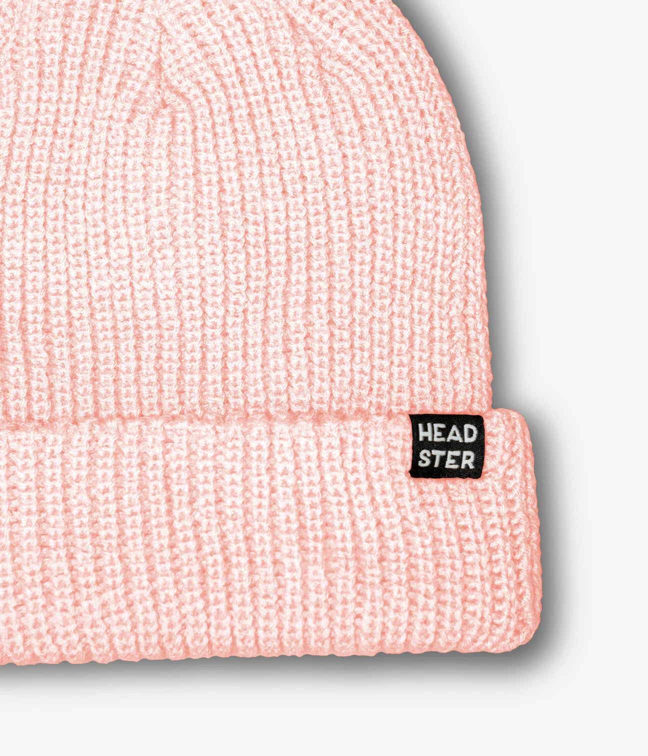 Headster Minimal Beanie || Pink Marshmallow
