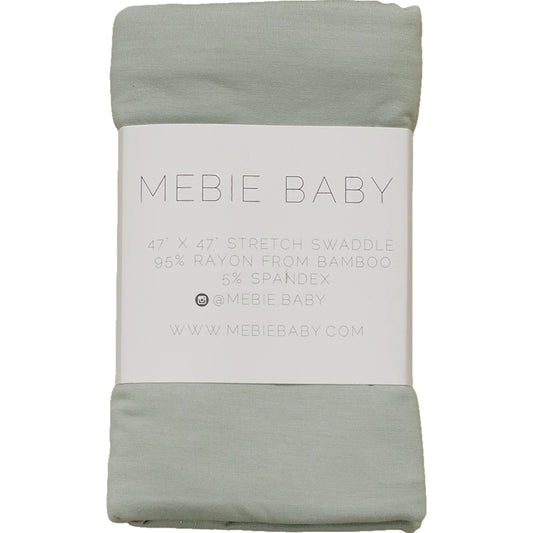 Mebie Baby Bamboo Stretch Swaddle || Sage
