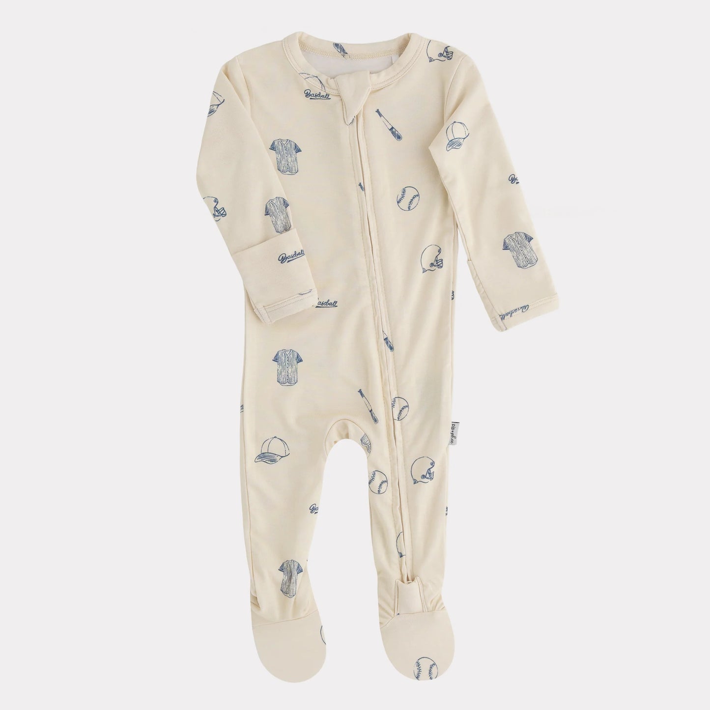 Pip + Phee Bamboo Footie || Baseball
