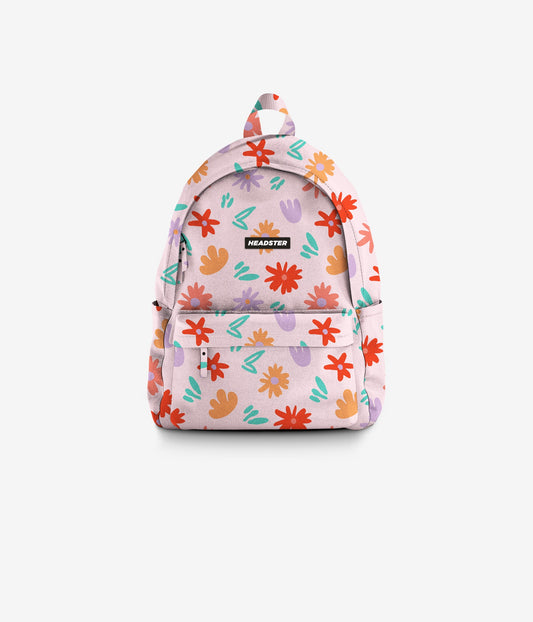 Headster 20L Backpack || Painted Flowers