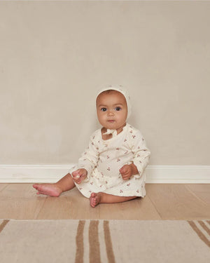 Pointelle Skirted Body Suit | Ivory