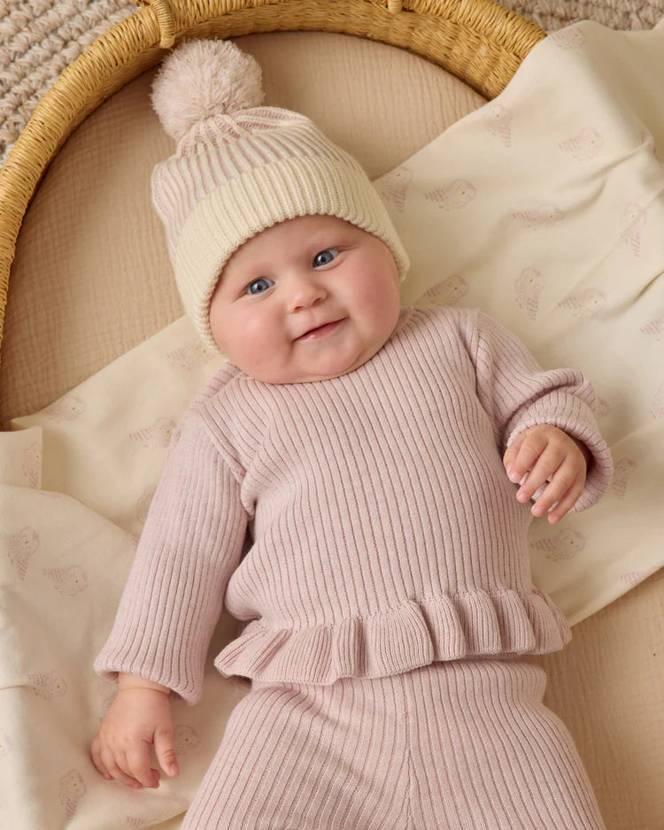 Quincy Mae Beanie || Lilac