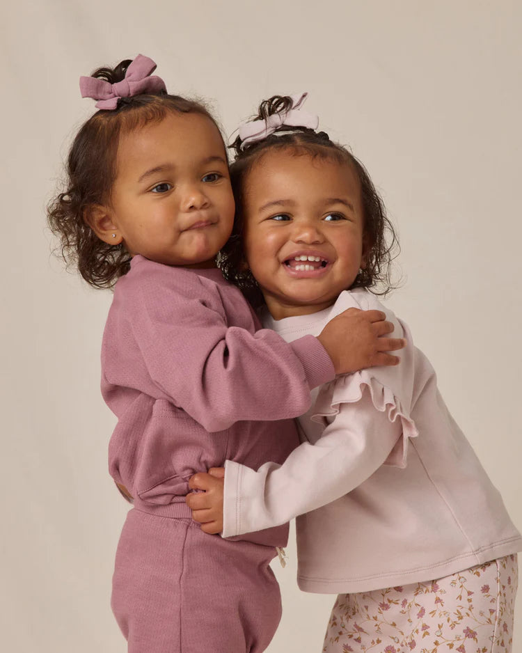 Quincy Mae Bow with Clip, Set of 3 || Mulberry, Ocean, Lilac