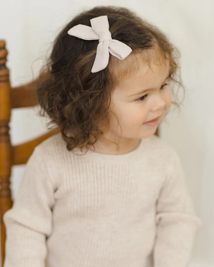 Quincy Mae Bow with Clip, Set of 3 || Mulberry, Ocean, Lilac