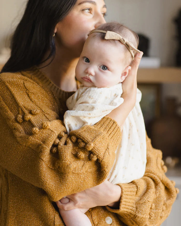 Quincy Mae Little Knot Headband || Golden