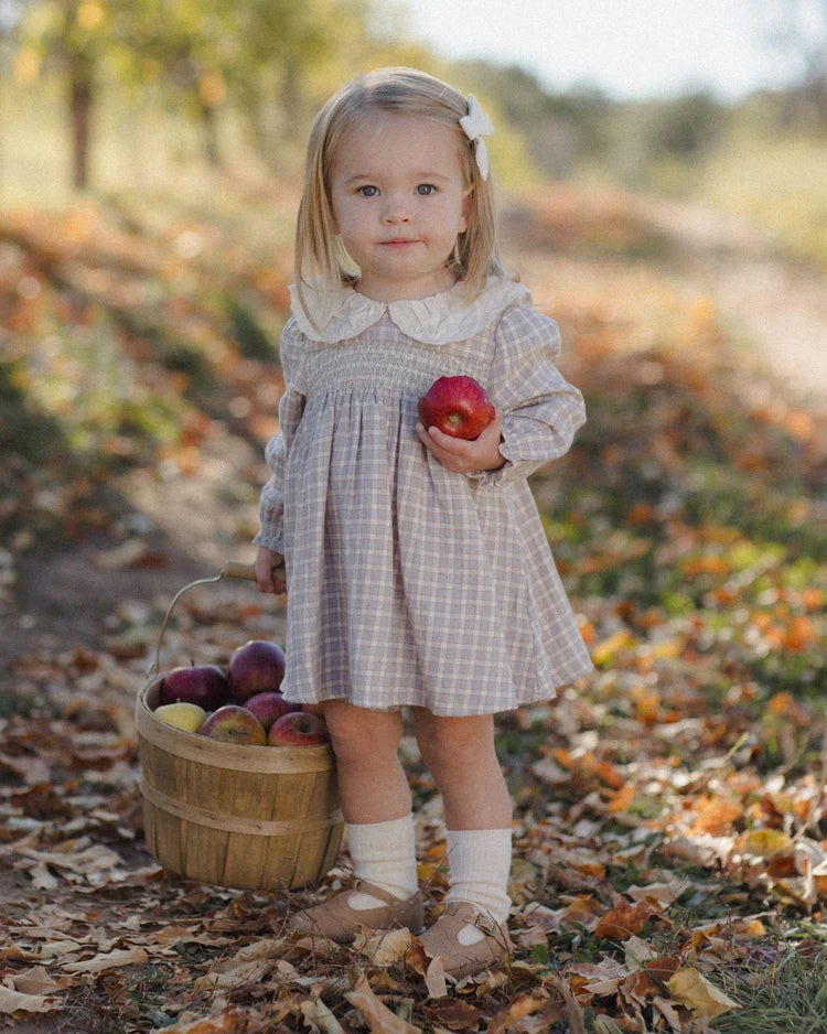 Quincy Mae Callie Dress || Blue Gingham
