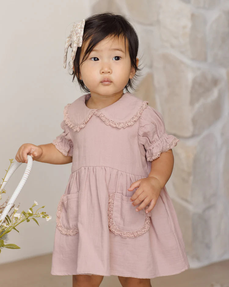 Quincy Mae Marisol Dress || Mauve