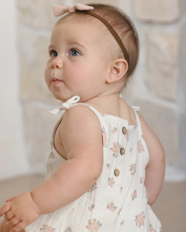 Quincy Mae Little Knot Headband || Mauve