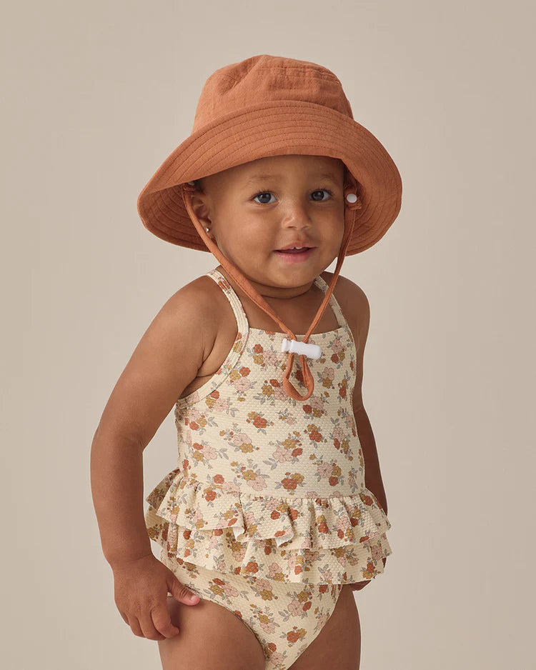 Quincy Mae Ruffled One-Piece Swimsuit || Bloom