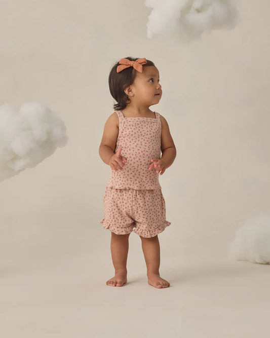 Quincy Mae Evie Tank + Shortie Set || Posy