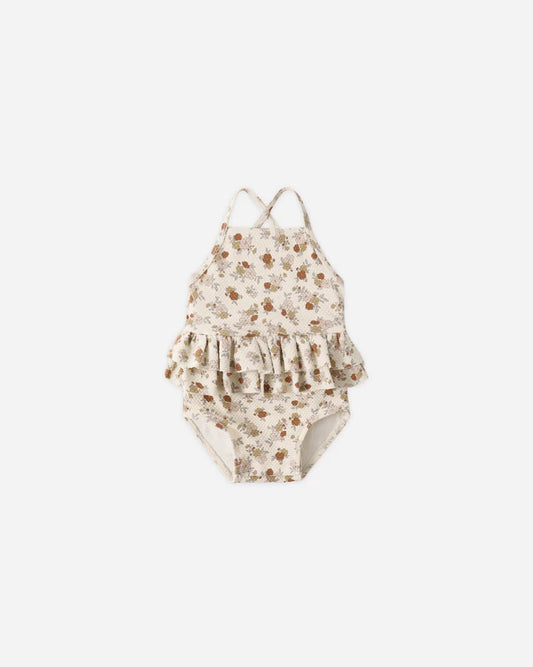 Quincy Mae Ruffled One-Piece Swimsuit || Bloom