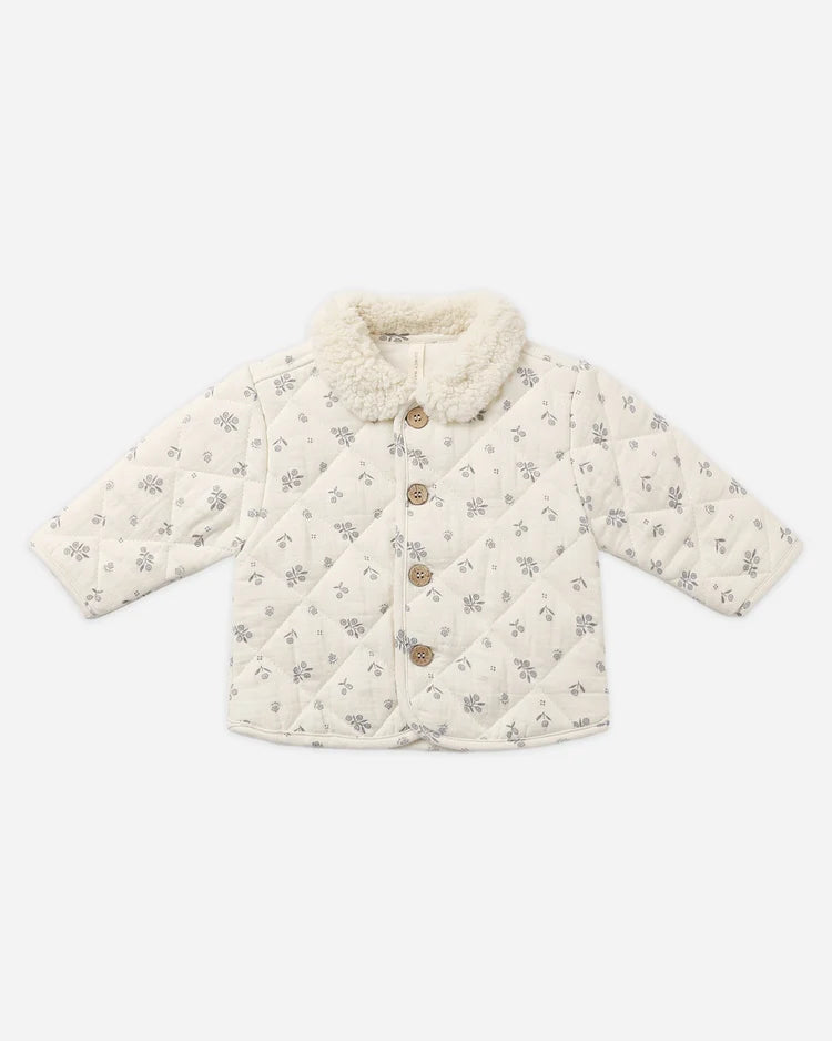 Quincy Mae Quilted Jacket || Winter Berry
