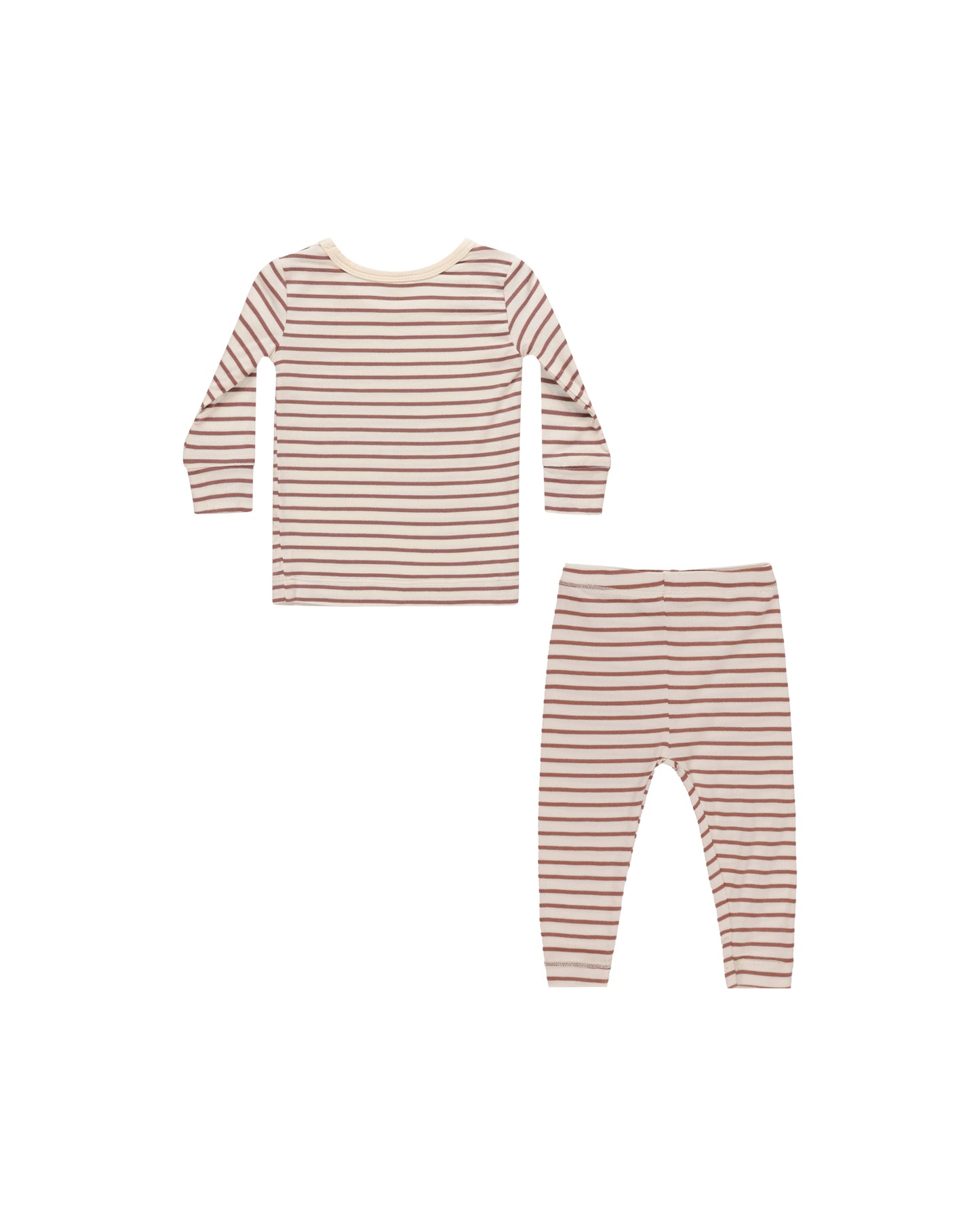 Quincy Mae Bamboo Pajama Set || Candy Stripe