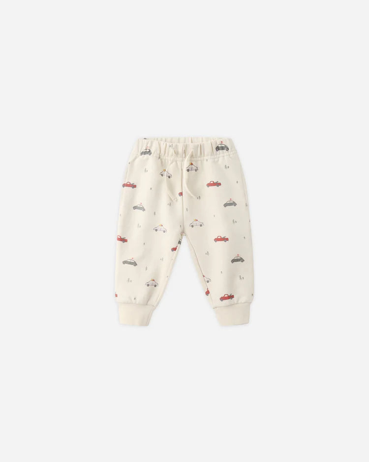 Quincy Mae Relaxed Fleece Sweatpant || Cars