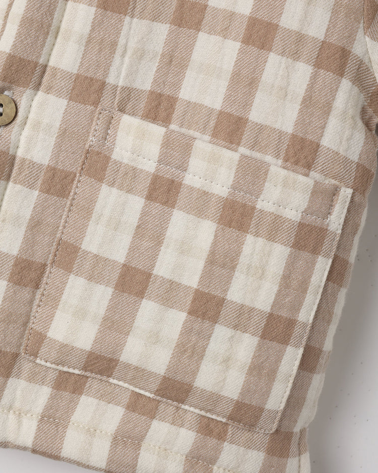 Quincy Mae Ford Jacket || Rustic Plaid
