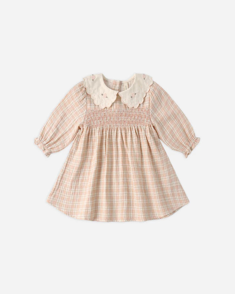Quincy Mae Callie Dress || Pink Plaid