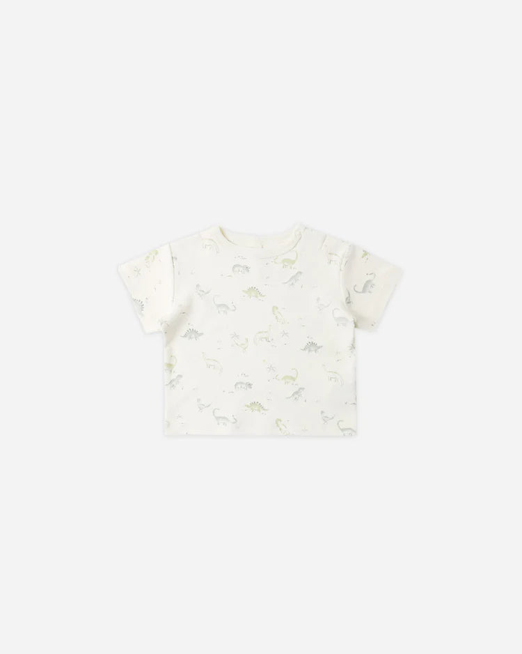 Quincy Mae Boxy Tee || Dinosaurs