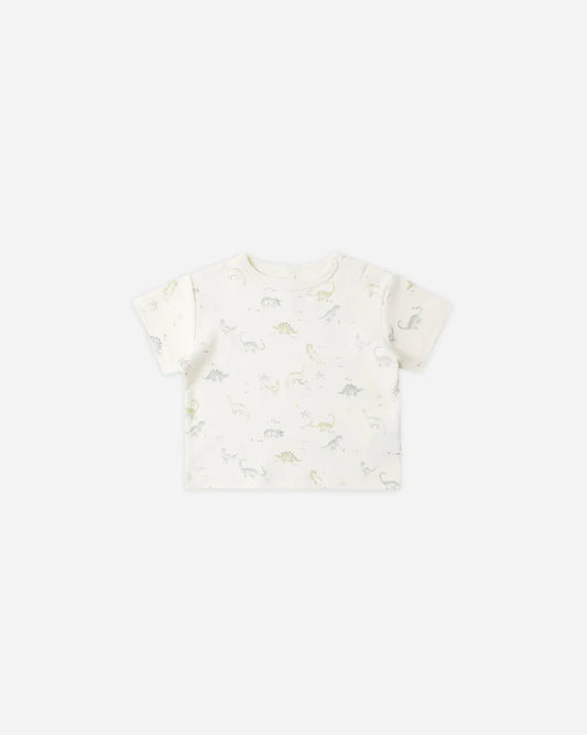 Quincy Mae Boxy Tee || Dinosaurs