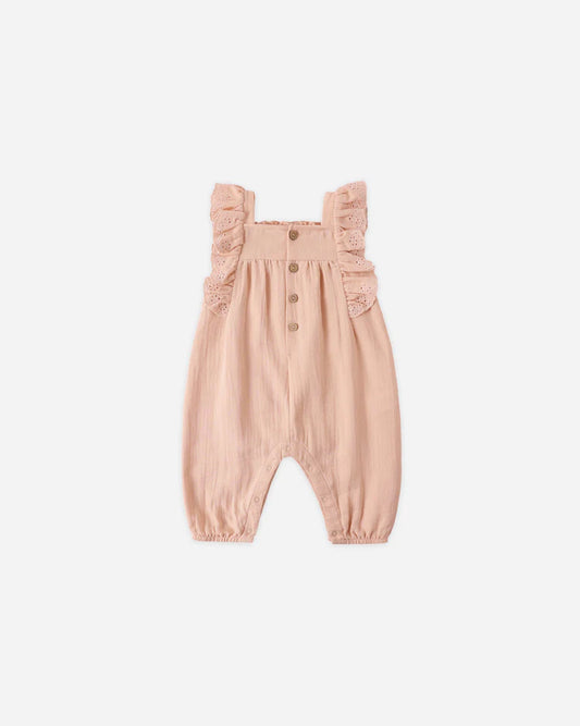 Quincy Mae Nova Romper || Melon