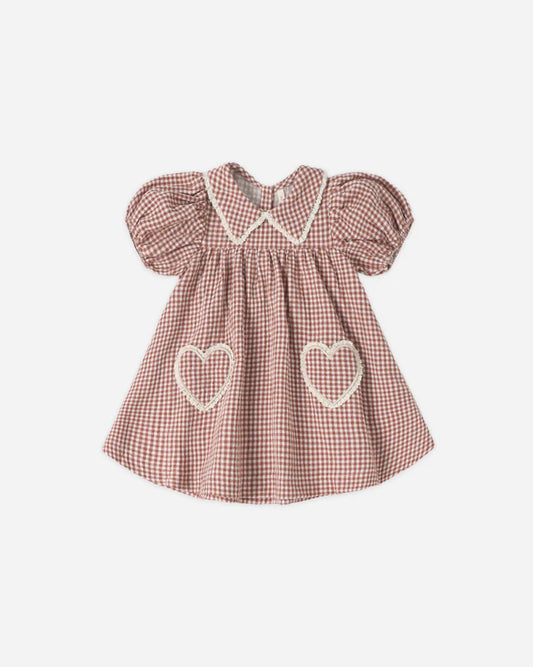 Quincy Mae Coraline Dress | Red Gingham