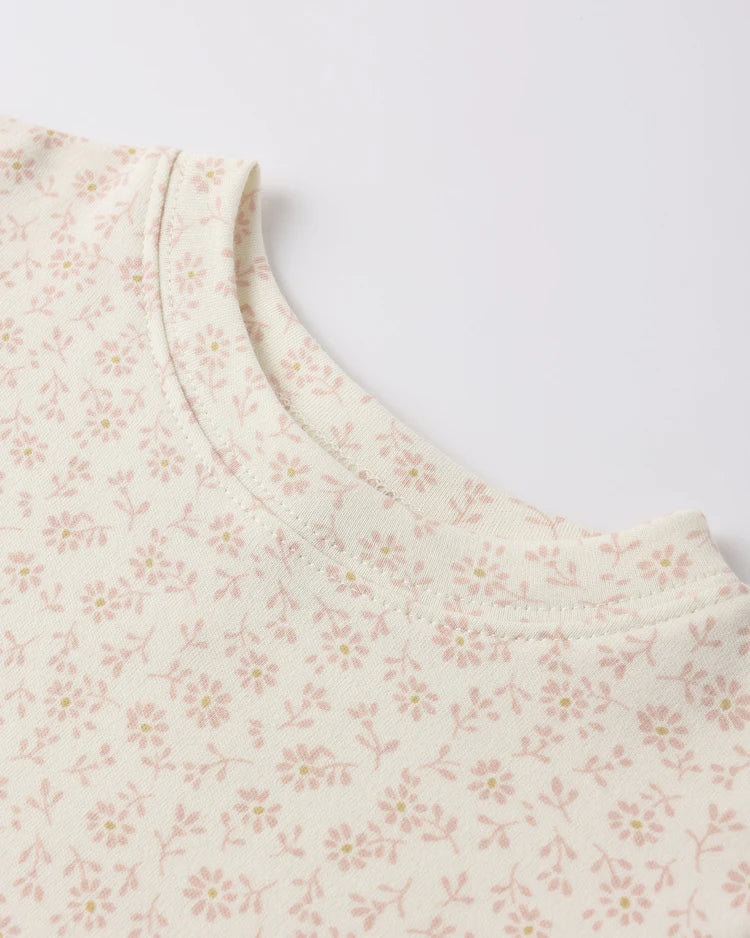 Quincy Mae Jersey Pajama Set || Ditsy