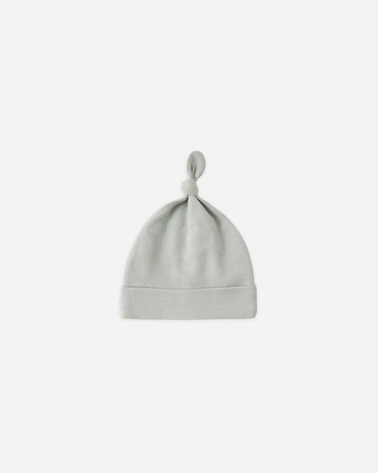 Quincy Mae Knotted Baby Hat || Sage