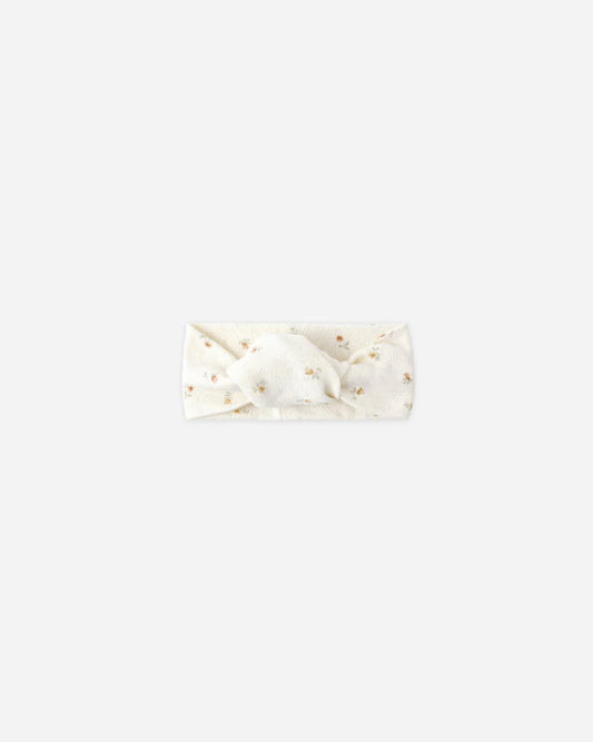 Quincy Mae Pointelle Knotted Headband || Petit Fleur
