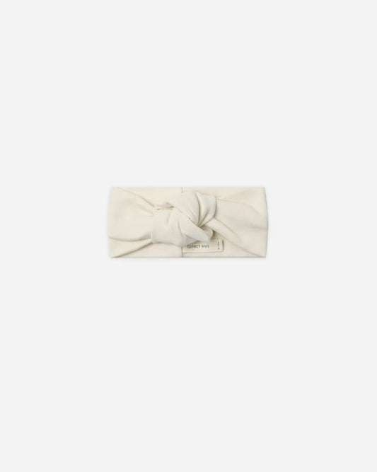 Quincy Mae Knotted Headband || Natural