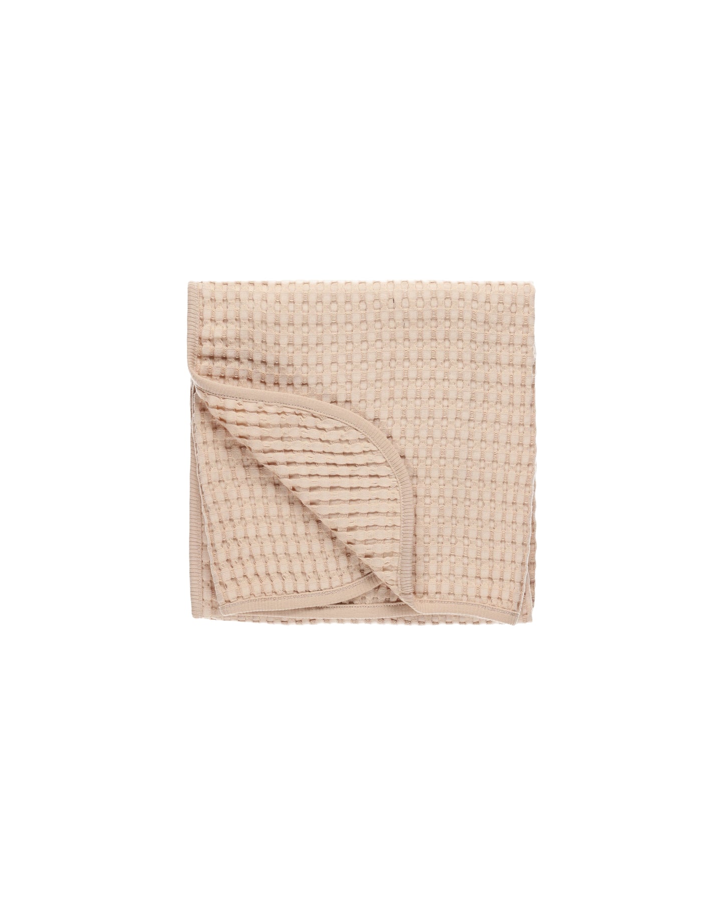 Quincy Mae Waffle Baby Blanket || Shell